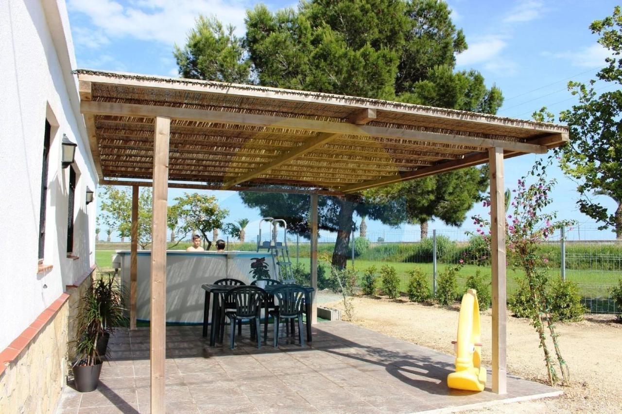 Quet - Casa Rural Con Piscina Privada En El Delta Del Ebro - Deltavacaciones Deltebre Ngoại thất bức ảnh