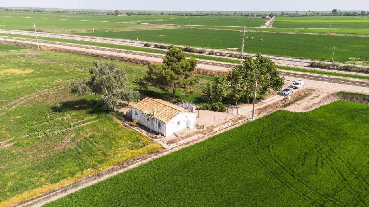 Quet - Casa Rural Con Piscina Privada En El Delta Del Ebro - Deltavacaciones Deltebre Ngoại thất bức ảnh