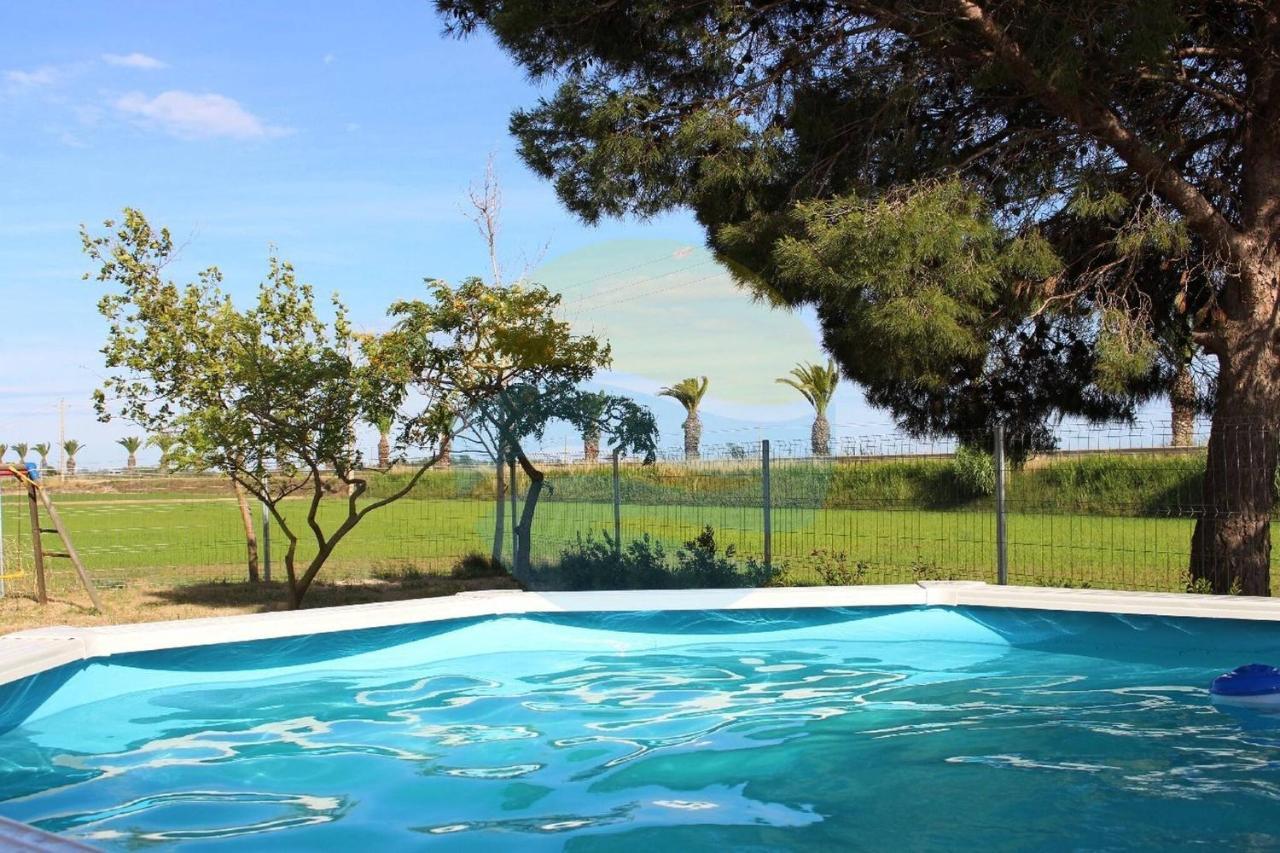 Quet - Casa Rural Con Piscina Privada En El Delta Del Ebro - Deltavacaciones Deltebre Ngoại thất bức ảnh